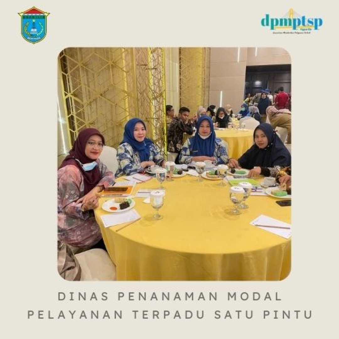 Acara Rakortek usulan program kegiatan DPMPTSP se Provinsi Sumatera Selatan