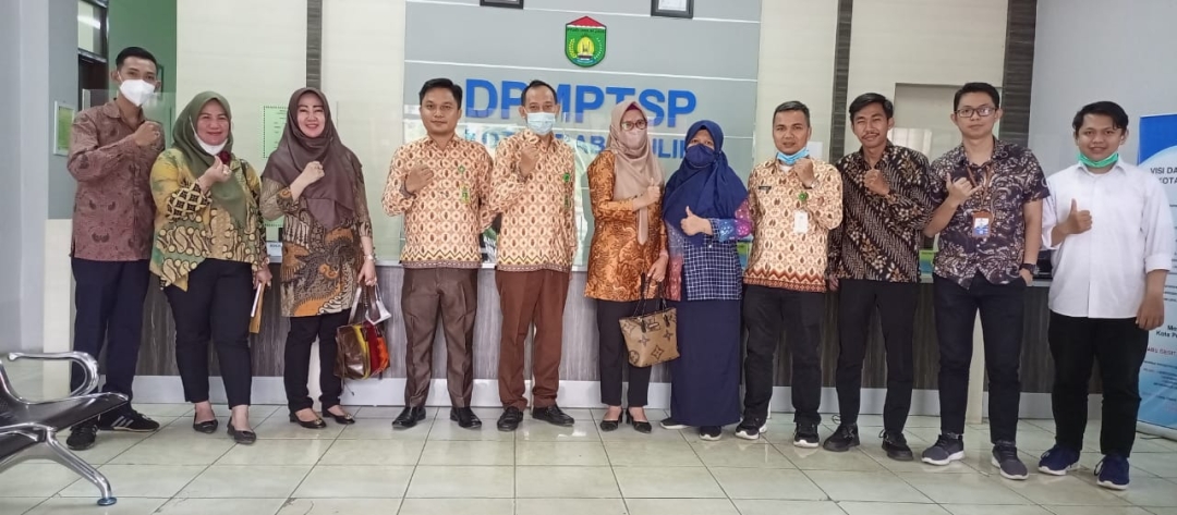 Kunjungan Kerja DPMPTSP Kabupaten Ogan Ilir ke DPMPTSP Kota Prabumulih